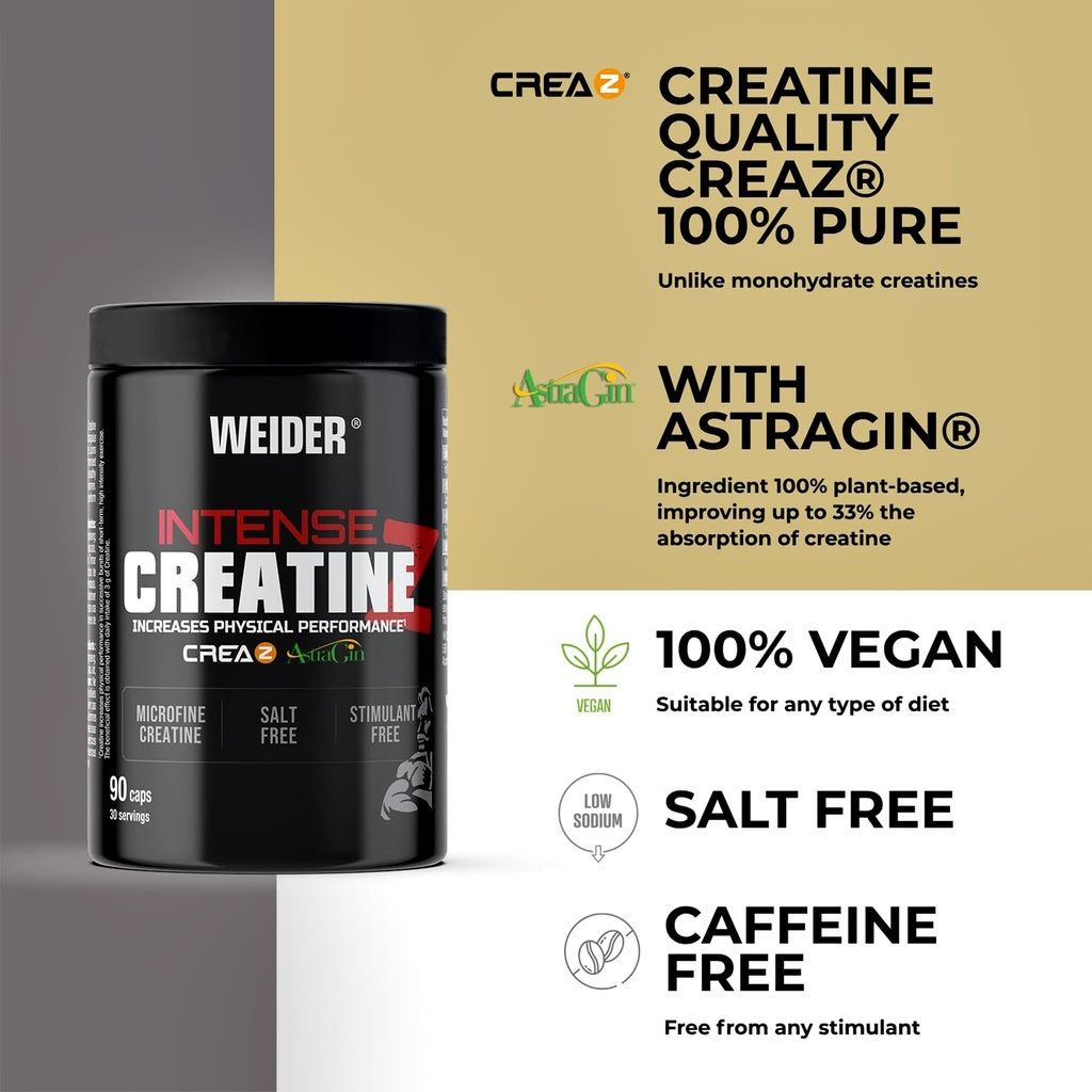 CREATINE Z CREAZ+ASTRAGIN 90 CAPS Weider