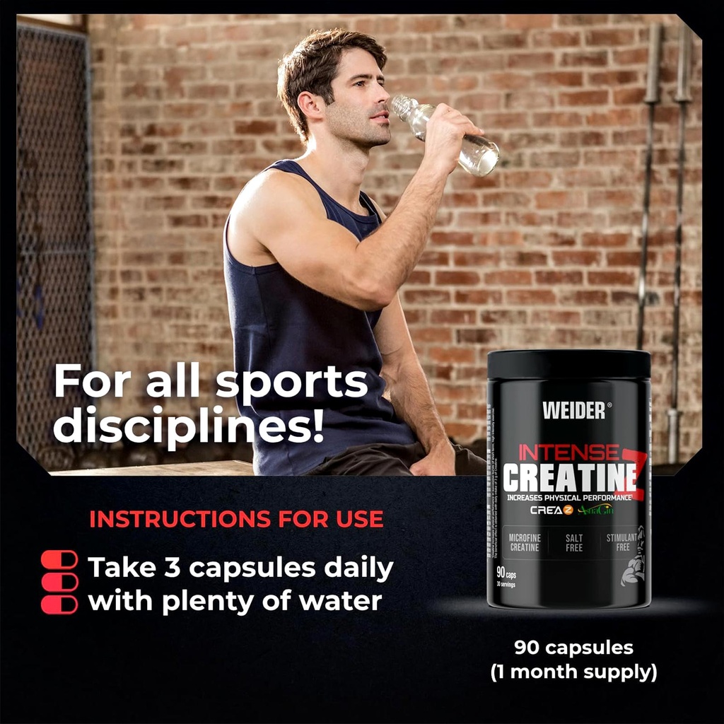 CREATINE Z CREAZ+ASTRAGIN 90 CAPS Weider