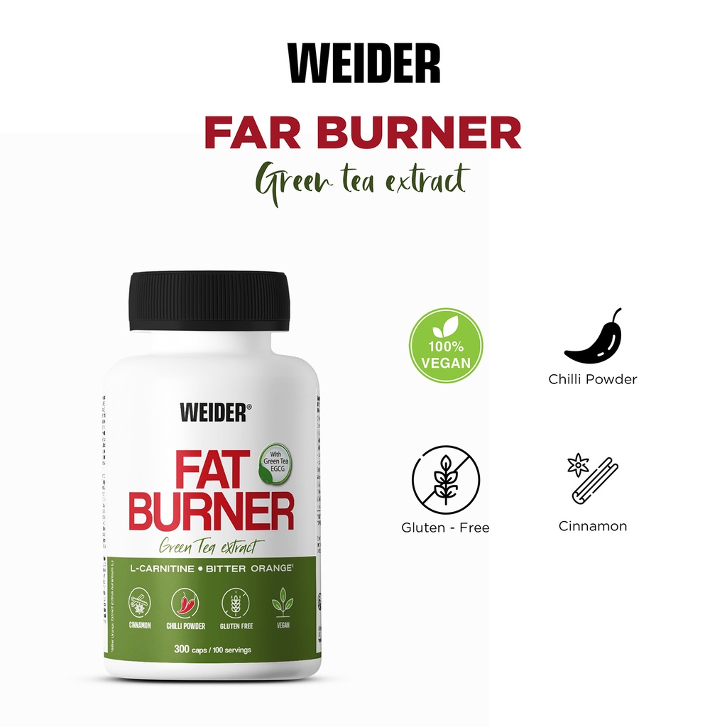FAT BURNER WEIDER HEALTH 300CAPS Weider