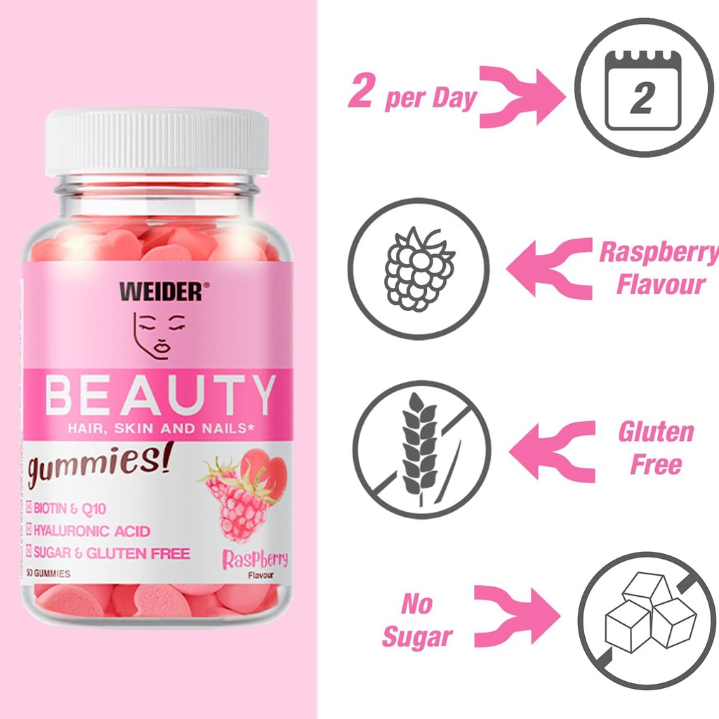 Beauty Gummies 40 Gummies Weider