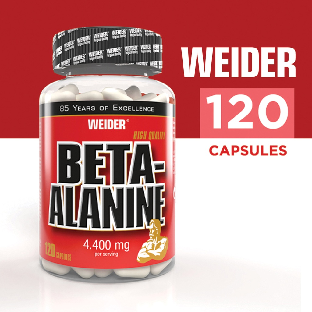 Beta Alanine 120 Capsules Weider