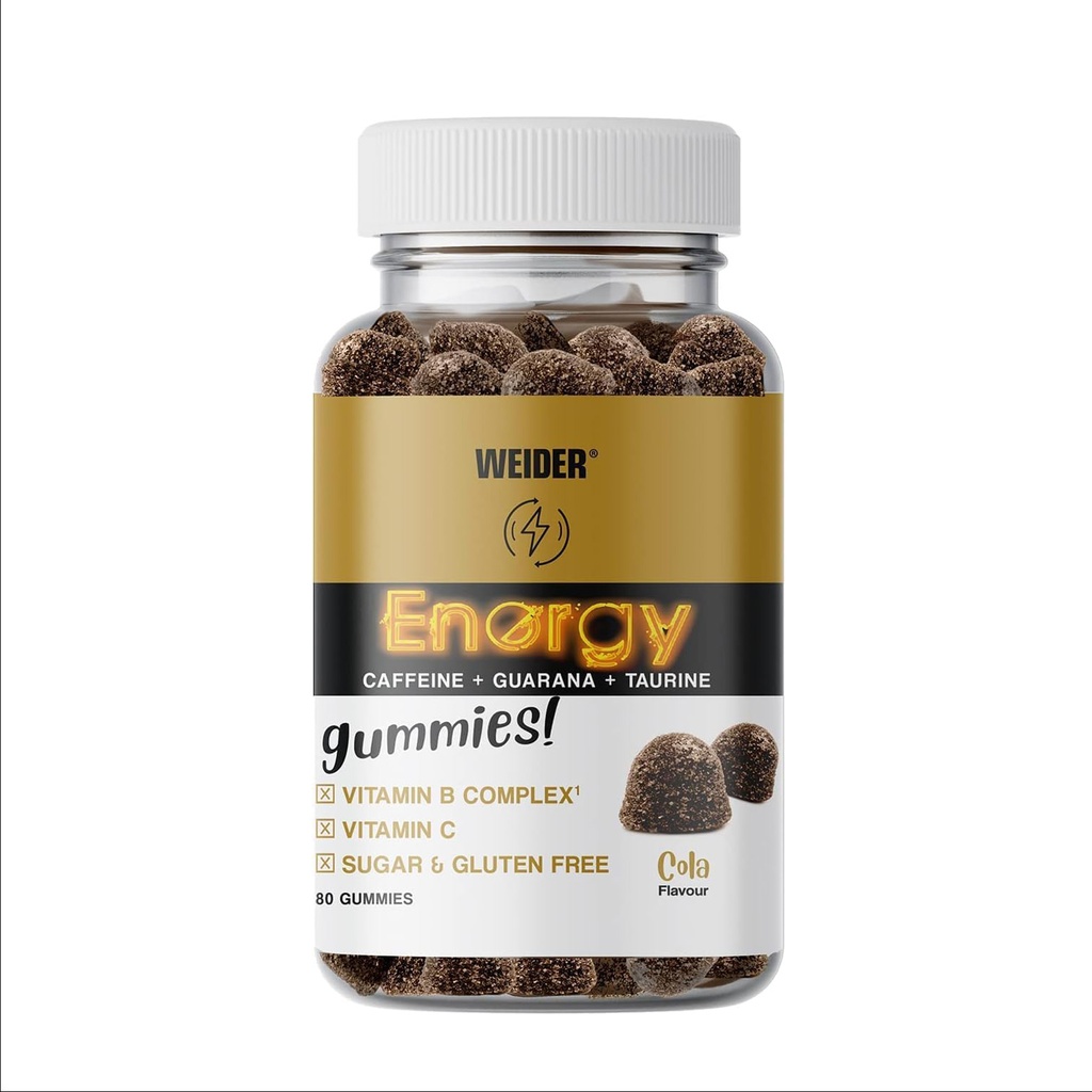 Energy Gummy 80 Gummies Weider