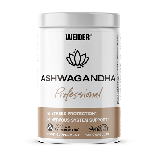 Ashwagandha Professional 120 Caps Weider