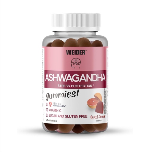 Ashwagandha 40 Gummies Weider 